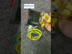 EFHB8003G002 NUMATICS Emerson ASCO วาล์วโซเลโนอิด ไฮฟล็อค ดําเนินการตรง 4 ทาง