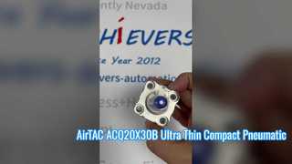 AirTAC ACQ20X30B กระบอกลมขนาดกะทัดรัดบางพิเศษ