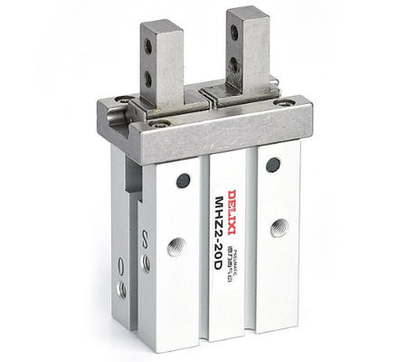 SMC Corporation MHZ2-20D Gripper, Air, Double Acting, Bore Size:20mm, Parallel 2-Finger, 0.1-0.7 MPa เครื่องยึดที่ใช้ในอากาศ