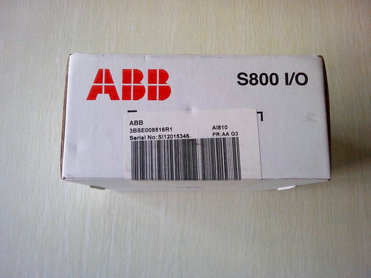 ABB 3BSE008516R1 AI810 โมดูลการเข้าแบบแอนาล็อก 12 บิต การสื่อสาร HART
