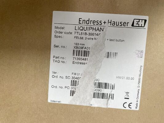 Endress Hauser FTL51B-3961/4 สวิตช์วัดระดับแบบสั่นสะเทือนประสิทธิภาพสูงสำหรับใช้งานกับของเหลว
