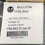 โมดูลสํารองแบตเตอรี่ Allen-Bradley 1756‐BA2