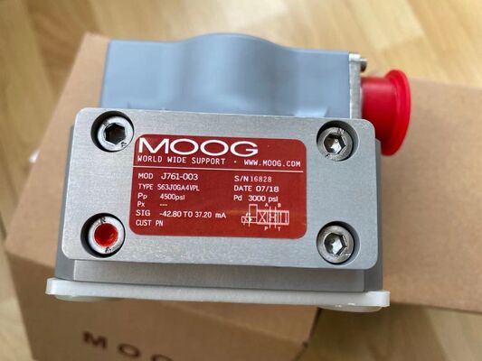 MOOG J761-003 วาล์วเซอร์โฮดรอลิกไฟฟ้า