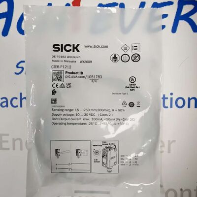 SICK GTE6-P1212 โฟโตอิเล็กทริคเซนเซอร์แบบกระจายขนาดเล็ก