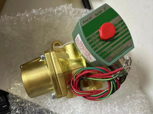 8344G074 110V Emerson ASCO โซเลนอยด์ วาล์ว 4 ทาง 1/2" NPT โซเลนอยด์เดียว