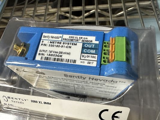 330180-91-CN Bently Nevada 3300 XL Proximitor Sensor 9.0 เมตร (29.5 ฟุต) ความยาวระบบ, DIN Mount