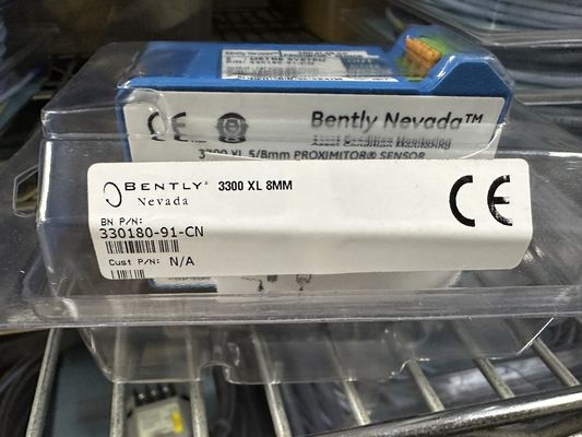 330180-91-CN Bently Nevada 3300 XL Proximitor Sensor 9.0 เมตร (29.5 ฟุต) ความยาวระบบ, DIN Mount