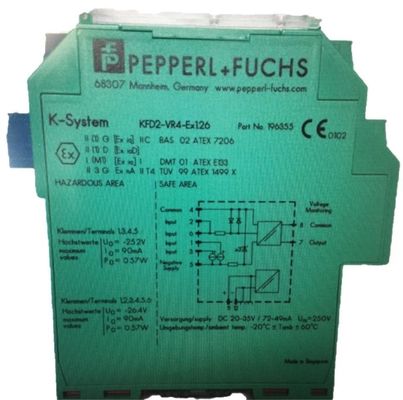 เครื่องต่อความตึงเครียด KFD2-VR4-Ex1.26 PEPPERL FUCHS ปกป้องแยก