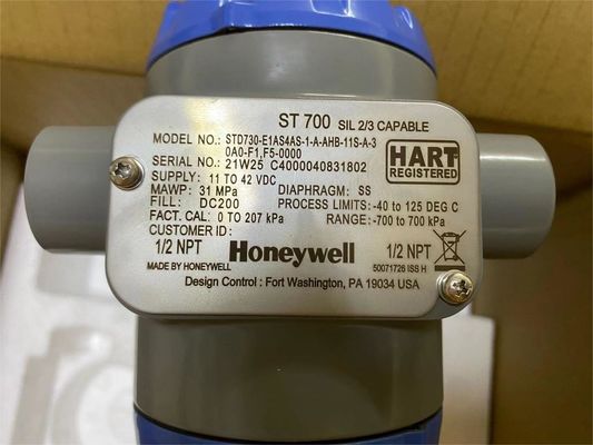 ความดันความแตกต่าง HONEYWELL เครื่องส่ง SmartLine STD700 STD730-E1AS4AS-1-A-AHB-11S-A-30A0-F1 F5-0000 STD730