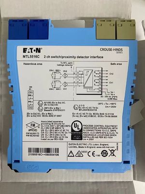 MTL5516C อินเตอร์เฟซเครื่องตรวจจับความใกล้ชิดสวิทช์ NAMUR Input, Relay Output