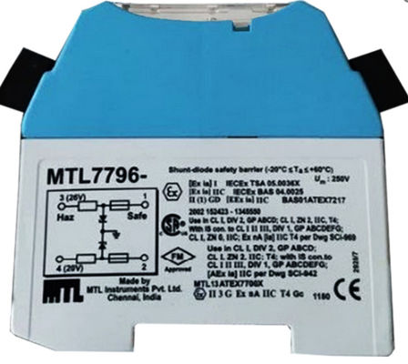 MTL7796- MTL เครื่องมือที่ปลอดภัยในตัว เซนเนอร์อุปสรรคความปลอดภัย