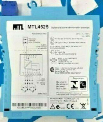 MTL4525 เครื่องมือ MTL เครื่องขับระวังไฟฟ้า MTL4500 MTL5500 ซีรีส์