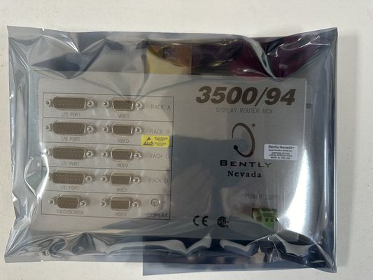3500 94 Bently Nevada ระบบติดตามการสั่น Display Router Box