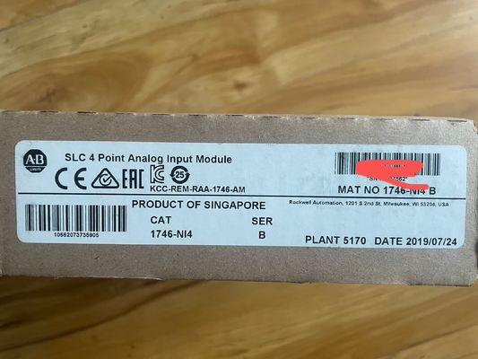 SLCTM 500 Allen Bradley 1746 NI4 โมดูล I/O อานาล็อก 4 ช่อง