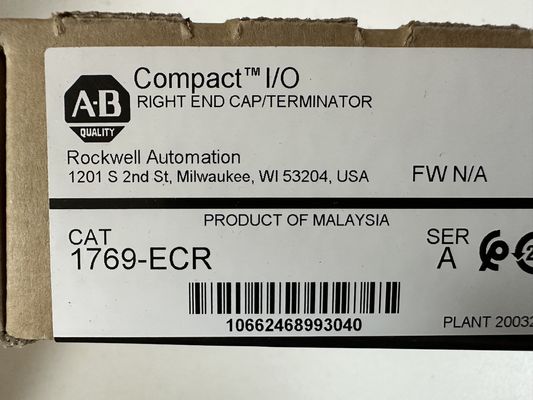 1769-ECR ALLEN BRADLEY PLC Products CompactLogix ปิดปลายขวา