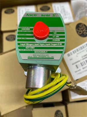 8222G002LT ASCO วาล์วโซเลนอยด์ 120/60 10/50 ซีรี่ย์ 8222 2 ทาง