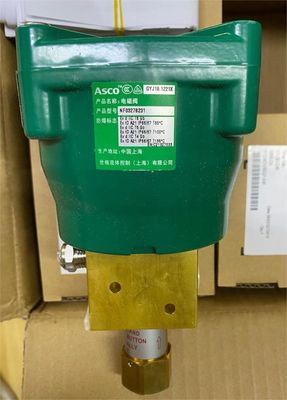 NF8327B231 Emerson ASCO Numatics วาล์วโซเลนอยด์ที่ทํางานโดยตรง 3/2 Un-1/4" Dn8