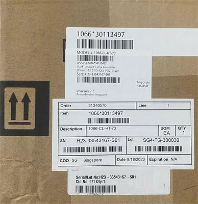 1066-CL-HT-73 Emerson Rosemount 1066 เครื่องส่ง เครื่องส่งช่องเดียว