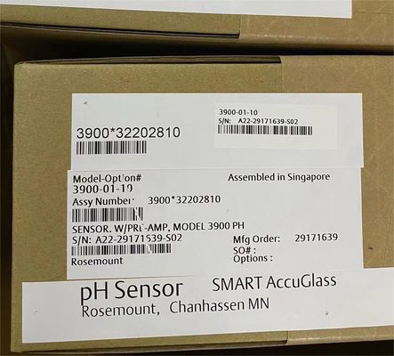 3900-01-10 3900 เครื่องตรวจจับ PH ของ Rosemount ประสงค์ทั่วไป เครื่องตรวจจับ PH ORP