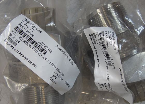 23242-02 เอเมอร์สัน โรซมอนท์ PH เซนเซอร์ ติดตั้งอุปกรณ์ปรับ 1.5 "การใส่ 1" X 0.75"