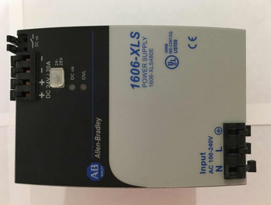 1606-XLS480E ALLEN BRADLEY แหล่งไฟฟ้า 480 W 24V DC Performance ครอบครัวความดันการเข้าทั่วไป