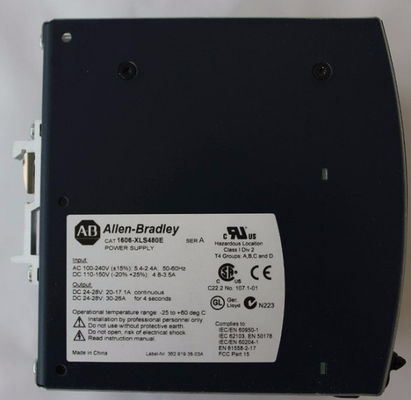 1606-XLS480E ALLEN BRADLEY แหล่งไฟฟ้า 480 W 24V DC Performance ครอบครัวความดันการเข้าทั่วไป