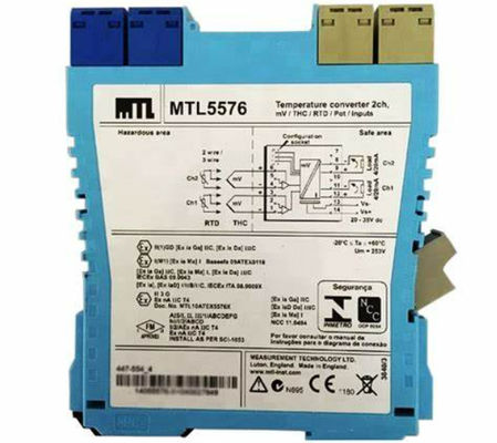MTL5576-RTD เครื่องมือ MTL 2ch เครื่องแปลงอุณหภูมิ RTD
