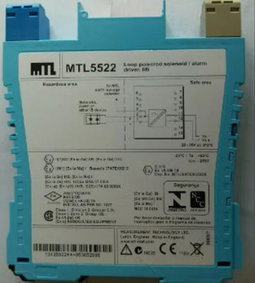 MTL5522 MTL เครื่องมือ โซเลนอยด์ / ไดรฟ์สัญญาณ จํานวนช่องทาง หนึ่ง