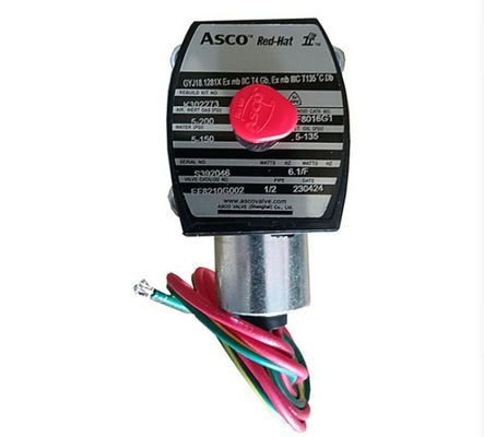 EF8210G002 24/DC ASCO 2/2 ซีรี่ย์ 8210 พีล็อตทํางานซอลีนอยด์วาล์ว