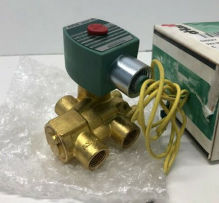 EF8321G002MO 24/DC ASCO วัลล์ฟซอลีนอยด์ระบายน้ําเร็ว อัตราอุณหภูมิ 120 °F ((เหลว)