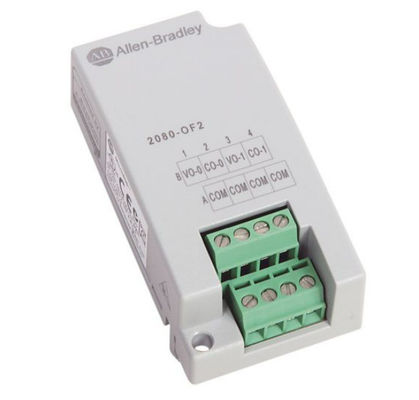 2080-OF2 Allen Bradley Micro800 2 จุด ปลายอานาล็อก พลั๊กอิน โมดูล