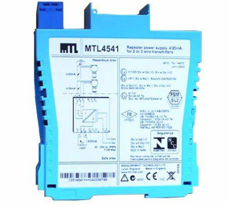 MTL4541 เครื่องมือ MTL เครื่องเชื่อมต่อไฟฟ้า 4/20mA HART 2 หรือ 3 สายส่ง