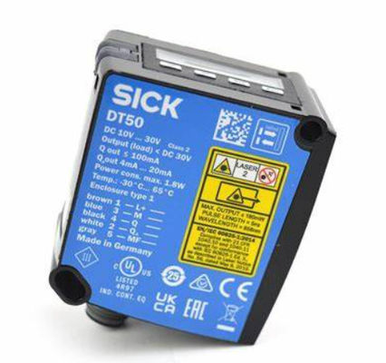 SICK DT50-P1113 เลเซอร์เซ็นเซอร์ระยะ Dx50 LC Display, 2 X LED