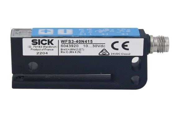 SICK WFS3-40N415 Fork Sensors WFS 20 ms เวลาเริ่มต้น การสลับแสง/ความมืด