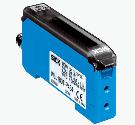 SICK WLL180T-P434 เซ็นเซอร์และเส้นใยไฟเบอร์ออปติก WLL180 10.5 mm x 34.6 mm x 71.9 mm