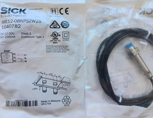 SICK IME12-08NPSZW2S เครื่องตรวจจับความใกล้ชิดแบบอุปสรรค