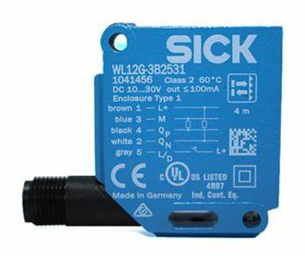SICK WL12G-3B2531 เซ็นเซอร์ไฟฟ้าสี่เหลี่ยมสําหรับการใช้งานในอุตสาหกรรม
