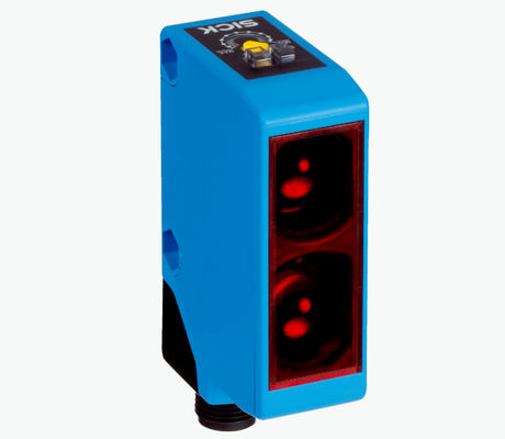 เครื่องตรวจจับแสงไฟฟ้าขนาดเล็ก SICK W250-2P2431 พร้อมแสงแดงที่เห็นได้ และเบอร์ชิ้น 6044699
