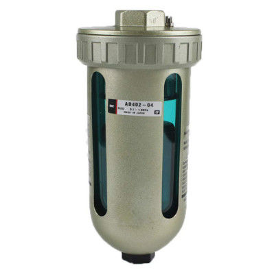 AD402-04 SMC วาล์วระบายน้ําอัตโนมัติ ความดันการพิสูจน์ 1.5 MPa และน้ําหนัก 620g