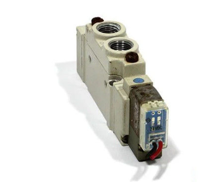 SMC SY5120-5G-01 วาล์ว Sol, SY5000 SOL/VALVE, RUBBER SEAL ความดันเฉพาะ 24 VDC