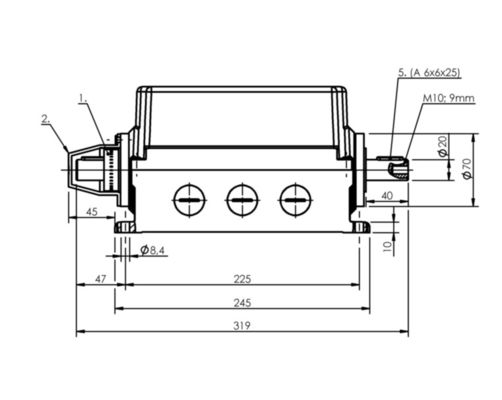 Balluff BSW000R เซ็นดาร์ท Rotary Cam Switches Snap Contact เวอร์ชั่น