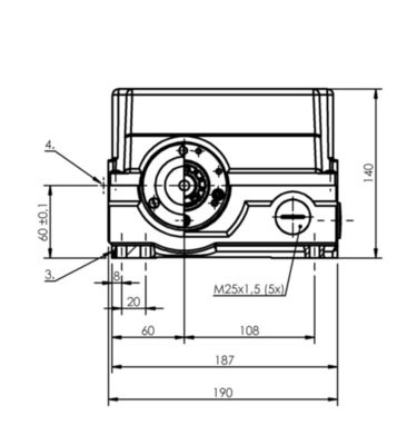 Balluff BSW000R เซ็นดาร์ท Rotary Cam Switches Snap Contact เวอร์ชั่น