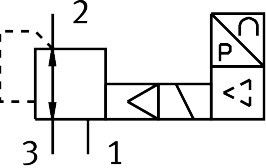 Festo MPPE-3-1/8-6-420-B ปั๊มควบคุมความดันสัดส่วน