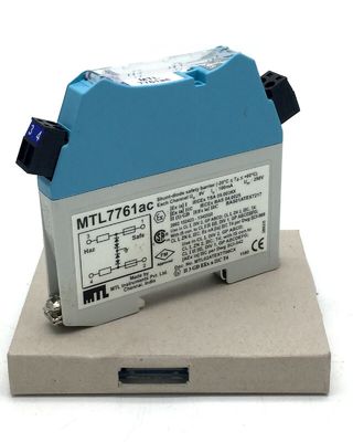 MTL7767+ MTL Zener Barriers ป้องกันความปลอดภัยแบบช่องเดียวสําหรับการใช้งานในอุตสาหกรรม