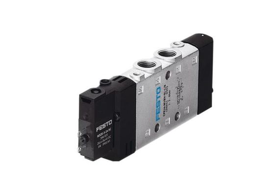 Festo CPE14-M1BH-5L-QS-8 วาล์วแม่เหล็ก ไม่ใช้งาน/OVP พร้อมการขับเคลื่อนไฟฟ้า