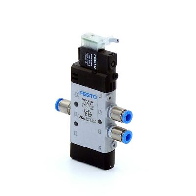 Festo CPE14-M1BH-5L-QS-8 วาล์วแม่เหล็ก ไม่ใช้งาน/OVP พร้อมการขับเคลื่อนไฟฟ้า