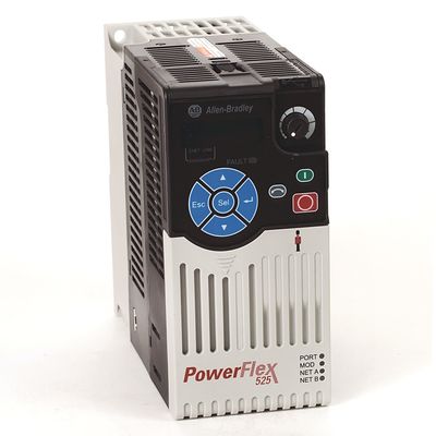 Allen-Bradley 25B-D2P3N104 เป็นเครื่องขับเคลื่อนความถี่แปร 525 PowerFlex