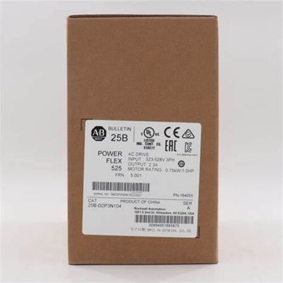 Allen-Bradley 25B-D2P3N104 เป็นเครื่องขับเคลื่อนความถี่แปร 525 PowerFlex
