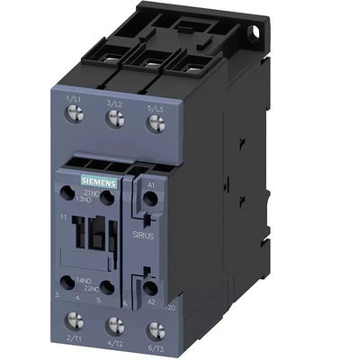Siemens 3RT2035-1AP00 Contactor with 1 NO 1 NC Auxiliary Contacts Screw Terminal ขนาด S2 6.6W ที่ AC ในสภาพการทํางานร้อน