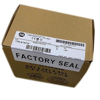 Industrial Ethernet I/P Switch Allen-Bradley 1783-ETAP1F 3 จํานวนพอร์ตทั้งหมด 2 พอร์ตสําหรับการสื่อสารอุตสาหกรรมที่เรียบร้อย